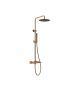 Orabella Terra Rose Gold - Στήλη ντουζ με στρόγγυλη κεφαλή Φ250 10256