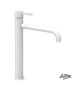 Μπαταρία Νιπτήρα Υψηλή με Βαλβίδα Clic-Clac Τech La Torre White Matt 12507-300
