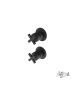 Μίκτης Εντοιχισμού 3 Εξόδων Elle Cross La Torre Black Matt 38316-400