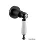 Εκτροπέας Εντοιχισμού 3  εξόδων Μαύρο Ματ Bugnatese Oxford Black Matt 19441-400 