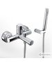 Μπαταρία Λουτρού Tonda Eurorama Chrome 145210-100