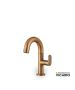 Μπαταρία Νιπτήρα με βαλβίδα clic-clac Armando Vicario Slim Natural Brass 500010-225