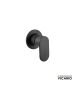 Μίκτης Εντοιχισμού 1 Εξόδου Slim Vicario Black Matt 500050-400