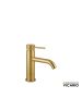 Μπαταρία Νιπτήρα με Βαλβίδα Clic-Clac Industrial Vicario Brushed Gold 512010-201