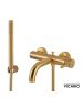 Μπαταρία Λουτρού industrial Vicario Brushed Gold 512100-201