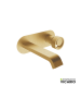 Μπαταρία Νιπτήρα Τοίχου Halo Vicario Brushed Gold 515045-201