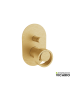 Μίκτης Εντοιχισμού 2 Εξόδων Halo Vicario Brushed Gold 515050D-201