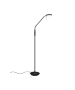 Φωτιστικό Δαπέδου Black Mat 25xH145cm Led 12w 2300-3000-4000K 1400lm Trio Lighting Monza 423310132