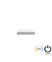 Linear Antiglare Λευκό L:110 Magnetic (ON-OFF) Viokef 4244406S