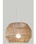 InLight Κρεμαστό φωτιστικό καφέ από σχοινί 1XE27 D:35cm 4503