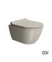 Λεκάνη Κρεμαστή Pura/50 Swirlflush με κάλυμμα MS86SC Super Slim Soft Close, GSI Creta 881600SC-520