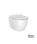 Λεκάνη Κρεμαστή VITO/48 με κάλυμμα Slim Soft Close 9250SC, Bianco Ceramica White VT01000SC-300
