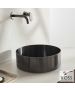 Νιπτήρας Milo Φ40 voss Inox PVD Black Brushed V1040-411
