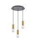 SE21-GM-4-3BL ADEPT TUBE Gold Matt Pendant+ HOMELIGHTING 77-8571