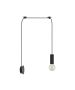 SE21-BL-4-NM1W ADEPT TUBE Black Matt Wall Lamp+ HOMELIGHTING 77-8809
