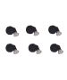 SE 140-B1 (x6) Saba Packet Black adjustable spotlight+ HOMELIGHTING 77-8840