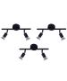 SE 140-B2 (x3) Saba Packet Black adjustable spotlight+ HOMELIGHTING 77-8841