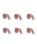 SE 140-C1 (x6) Saba Packet Copper adjustable spotlight+ HOMELIGHTING 77-8843