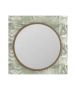 Καθρέπτης Στρογγυλός Ø60cm Μεταλλικό Πλαίσιο Μπρονζέ Savvopoulos Ivy Round 8936-7593