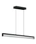 Κρεμαστό Φωτιστικό Ρυθμιζόμενο Μαύρο-Γυαλί-Κρυσταλλάκια L1000xH1100cm LED 2700-5000K 570lm  Μαύρο Eglo Cardito 1 900895