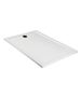 Ντουζιέρα Χυτή 140x80xY2 εκ. με βαλβίδα αποχέτευσης Sanitec Flat Classic White A200-00