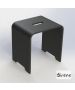 Κάθισμα Ντουζιέρας Design 38x38x31 Sirene Black Matt DES3831-401