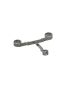 Horus Ascott Classic Collection - T Connection for Stand Pipes - Chrome 00.499-CH