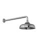 Horus Ascott Classic Collection - Anti-scale Nozzles Shower Head Diam. 220 Mm with Arm - Polished Nickel 00.506-NB