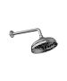 Horus Ascott Classic Collection - Anti-scale Nozzles Shower Head Diam. 220 Mm with Arm - Chrome 00.507-CH