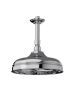 Horus Ascott Classic Collection - Anti-scale Nozzles Shower Head Diam. 220 Mm with Arm - Ceiling Installation - Matt Nickel 00.510-NM