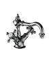 Horus Julia Victoria Julia Victoria Classic Collection - Monobloc Basin Mixer with Pop-up Waste - Polished Nickel 01.208-NB