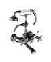 Horus Julia Victoria Julia Victoria Classic Collection - Complete Wall Bath / Shower Mixer - Polished Nickel 01.434-NB