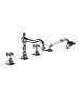 Horus Julia Victoria Julia Victoria Classic Collection - 4 Hole Deck Bath - Matt Nickel 01.466-NM