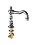 Horus Julia Victoria Julia Victoria Classic Collection - Deck Bath Spout with Diverter - Polished Nickel 01.472-NB