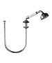 Horus Julia Victoria Julia Victoria Classic Collection - Deck Mounted Pull-up Handset & Flexible 200 Cm - Polished Nickel 01.477-NB
