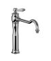 Horus Julia Victoria Julia Victoria Classic Collection - Single Lever Kitchen Mixer, Swivel Spout / No Waste - Matt Nickel 01.703-NM