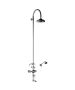 Horus Julia Victoria Julia Victoria Classic Collection - Complete Thermostatic Wall Bath-shower Mixer - Chrome 01.754-CH