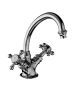 Horus Éloise Classic Collection - Monobloc Basin Mixer - Matt Nickel 02.208-NM
