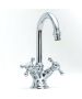 Horus Lave-mains Classique Classic Collection - Mini Mono Mixer Deck Mounted - Matt Nickel 02.662-NM