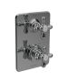 Horus Elsa Softness and Shyness Elsa Classic Collection - Trim for Thermostatic Mixing Valve Réf. 93.593 - Chrome 04.508-CH