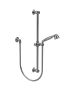 Horus Elsa Softness and Shyness Elsa Classic Collection - Wall Shower Set with Rail, Flexible Hose and Handspray - Matt Nickel 04.532-NM