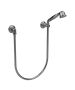 Horus Elsa Softness and Shyness Elsa Classic Collection - Wall Shower Set with Wall Hook, Flexible Hose and Handspray - Matt Nickel 04.589-NM