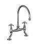 Horus Montmartre Classic Collection - 2-hole Kitchen Mixer / No Waste - Polished Nickel 07.141-NB