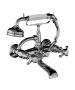 Horus Montmartre Classic Collection - Complete Wall Bath / Shower Mixer - Chrome 07.424-CH