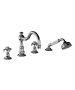 Horus Montmartre Classic Collection - 4 Hole Deck Bath / Shower Set - Polished Nickel 07.466-NB