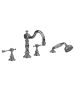 Horus Anthea Classic Collection - 4 Hole Deck Bath / Shower Set - Chrome 10.466-CH