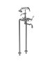 Horus Anthea Classic Collection - Complete Mixer + Pipes for Free Standing Bath - Polished Nickel 10.498-NB