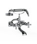 Horus Zéphyr Classic Collection - Complete Wall Bath / Shower Mixer - Matt Black 16.414-NO