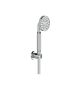 Horus Zéphyr Classic Collection - Wall Shower Set with Handspray, Wall Hook - Matt Nickel 16.582-NM