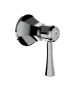 Horus Ascott Classic Collection - Trim for Wall Valve + Diverter - Chrome 35.578-CH